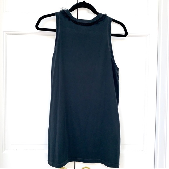 3.1 Phillip Lim Iridescent Sequin Black Tank Top - Picture 12 of 14